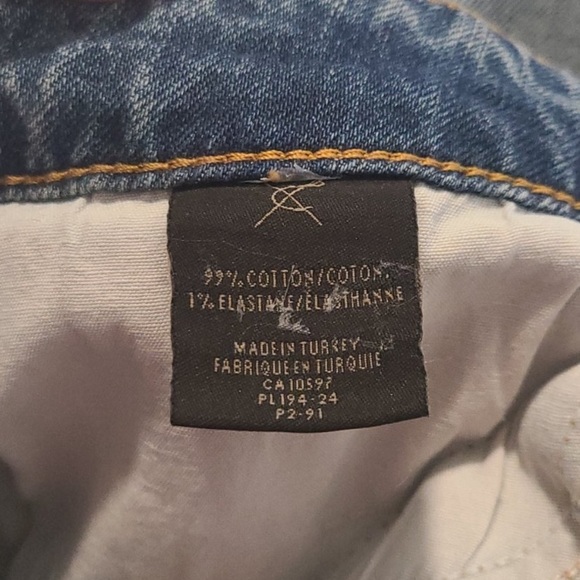 TAILOR MADE Munich High Rise Slim Blue Jeans 26 - Picture 9 of 12